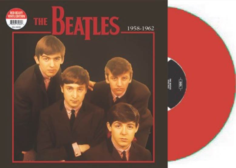 THE BEATLES: Red-Vinyl-LP THE BEATLES 1958 - 1962 - Beatles Museum