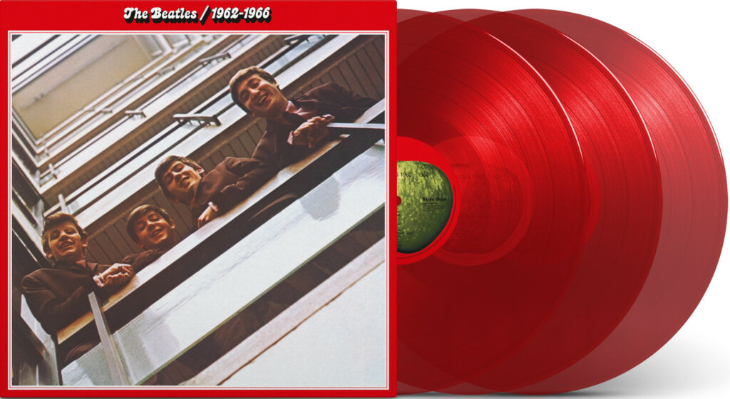 Red vinyl tripple LP THE BEATLES 1962 - 1966 (RED ALBUM) - Beatles