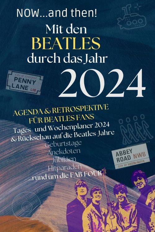 THE BEATLES Kalender im Schuber THE BEATLES A HARD DAY’S NIGHT 2025