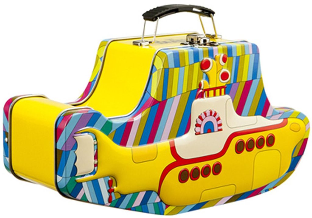 BEATLES Lunchbox YELLOW SUBMARINE UBOAT Beatles Museum