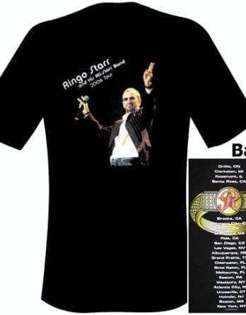 TOUR T-SHIRT RINGO AND HIS ALL STARR BAND TOUR 2006