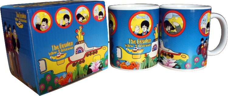 BEATLES-Kaffeebecher YELLOW SUBMARINE STORY