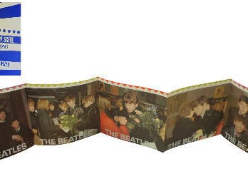großes BEATLES-Leporello BIG BEAT EXTRA