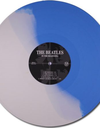 BEATLES-LP (blue white vinyl) IN THE BEGINNING