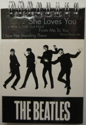 BEATLES: kleiner Notizblock SHE LOVES YOU
