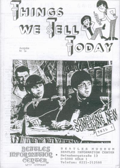 BEATLES: Fan-Magazin THINGS 30