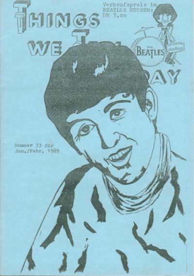 BEATLES: Fan-Magazin THINGS 33
