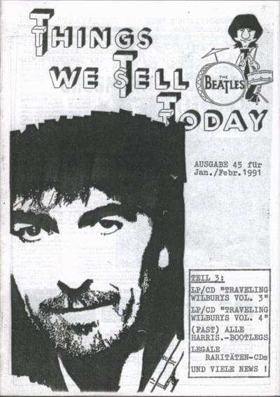 BEATLES: Fan-Magazin THINGS 45