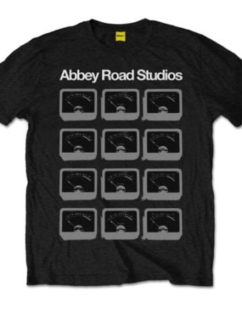 T-Shirt ABBEY ROAD STUDIOS - VU METERS