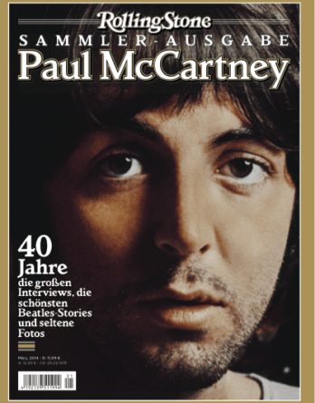 Heft PAUL McCARTNEY "Rolling Stone"- Sammler-Ausgabe