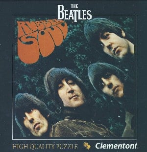 BEATLES-Puzzle in Box RUBBER SOUL ALBUM COVER
