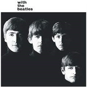 BEATLES-Blechschild ALBUM COVER WITH THE BEATLES