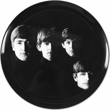 BEATLES-Tablett ALBUM COVER WITH THE BEATLES