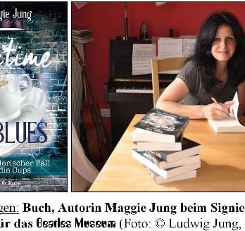 deutsches Buch TEATIME BLUES mit BEATLES-Thema