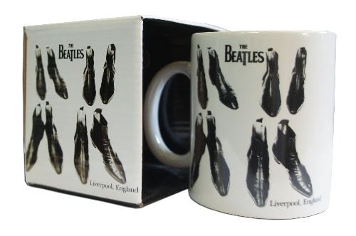 BEATLES-Kaffeebecher THE BEATLES BOOTS