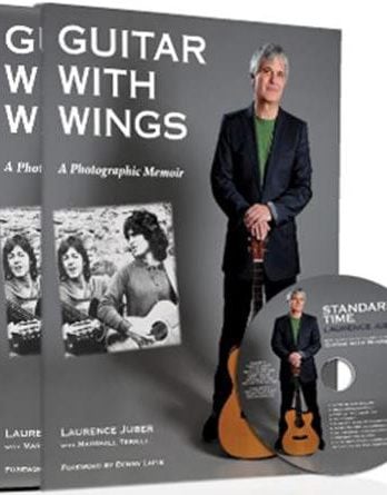 SIGNIERTES Buch GUITAR WITH WINGS von Ex-WINGS-Musiker LAURENCE