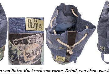 großer BEATLES-Rucksack THE BEATLES DUFFLE BAG