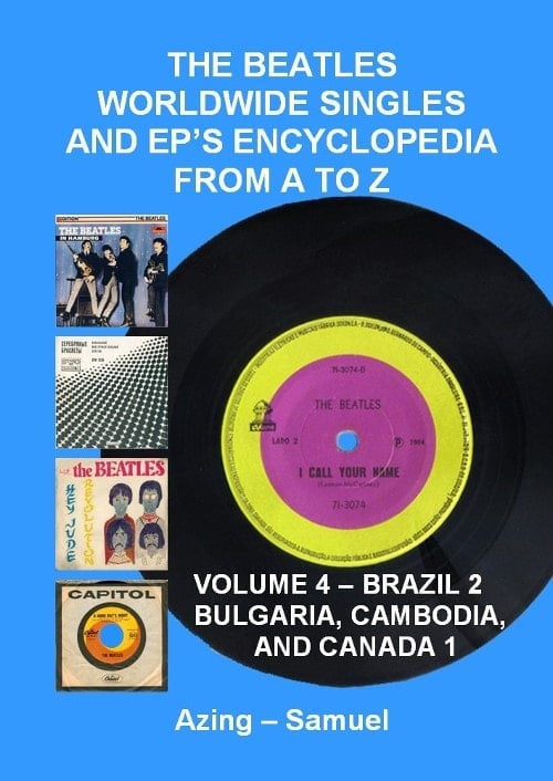 Buch BEATLES WORLDWIDE SINGLES & EP'S VOL. 04 - BRAZIL 2, CAMBOD