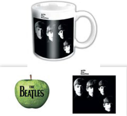 BEATLES-Mini-Kaffeebecher WITH THE BEATLES ALBUM COVER