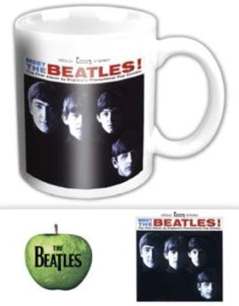 BEATLES-Kaffeebecher MEET THE BEATLES US ALBUM COVER