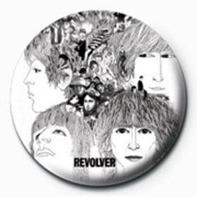 BEATLES-Button REVOLVER ALBUM COVER