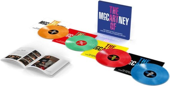 verschiedene: Box (4 LPs, Buch) THE ART OF McCARTNEY