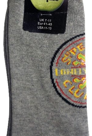 Socken SGT. PEPPER'S BASS DRUM ON GREY