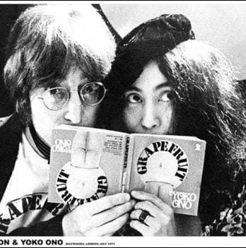 LENNON & ONO-Poster: PRESENTATION BOOK GRAPEFRUIT 1971