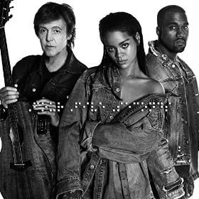 RIHANNA & KAYNE WEST & PAUL McCARTNEY: Single-CD FOUR FIVE SECON