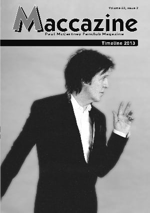 Magazin MACCAZINE - PAUL McCARTNEY TIMELINE 2013