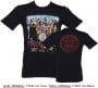 BEATLES-T-Shirt SGT. PEPPER ALBUM COVER & BASSDRUM LOGO ON BLACK