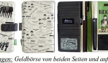 Großes BEATLES-Portemonnaie/Reise-Set SHE LOVES YOU