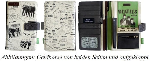Großes BEATLES-Portemonnaie/Reise-Set SHE LOVES YOU