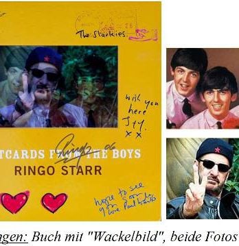 RINGO STARR: Buch POSTCARDS FROM THE BOYS