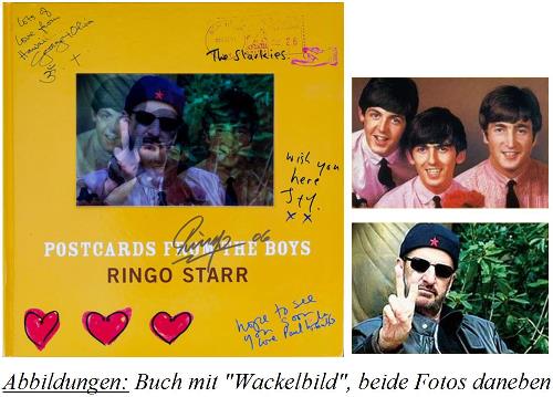 RINGO STARR: Buch POSTCARDS FROM THE BOYS