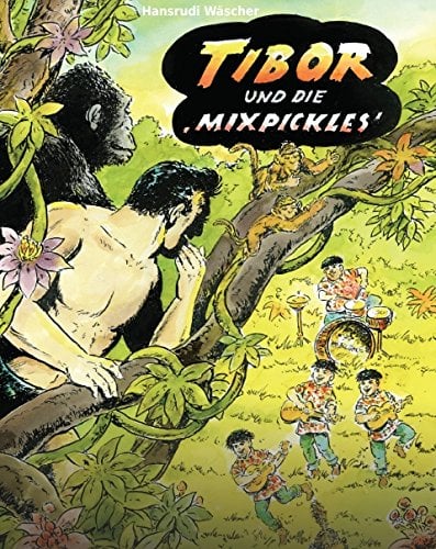 Comic-Buch TIBOR UND DIE MIXPICKLES mit BEATLES-Bezug