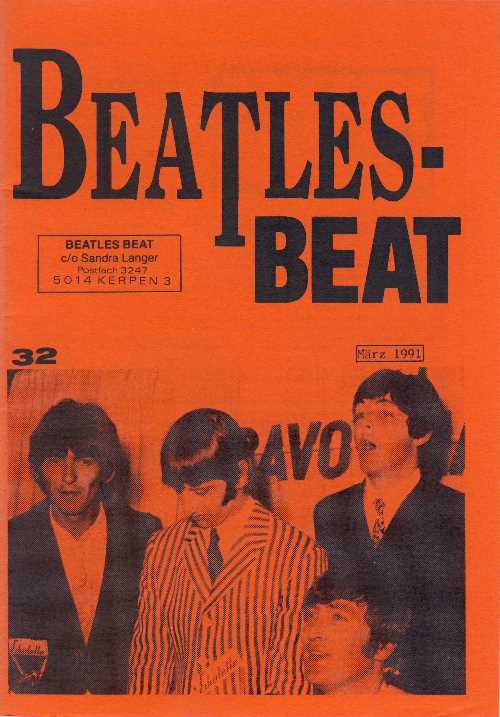 Deutsches Heft BEATLES-BEAT 32