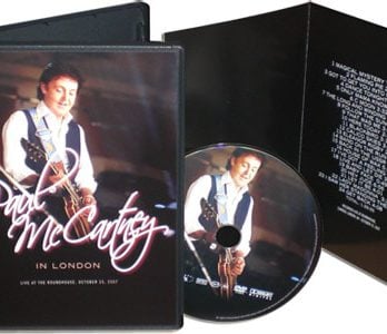 DVD PAUL McCARTNEY IN LONDON LIVE AT THE ROUNDHOUSE