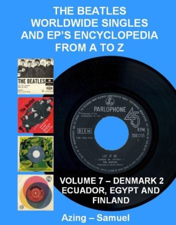 Buch BEATLES WORLDWIDE SINGLES & EP'S VOL. 07