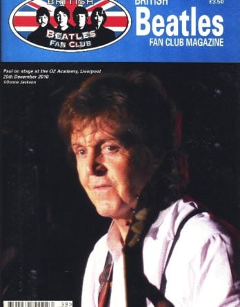 Fanmagazin BRITISH BEATLES FAN CLUB MAGAZINE - ISSUE 39