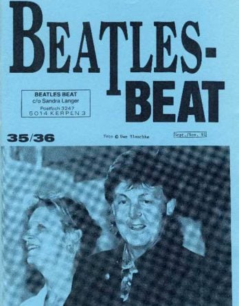 Deutsches Heft BEATLES-BEAT 35 / 36