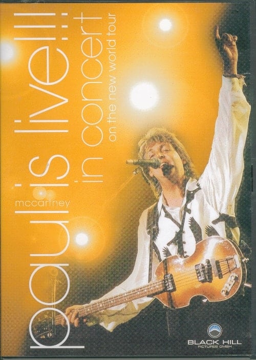 PAUL McCARTNEY  DVD PAUL IS LIVE!!! - IN CONCERT ON THE NEW WORL