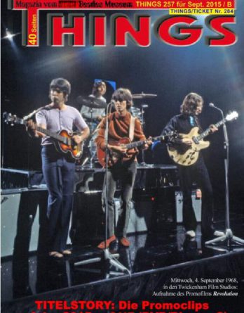 BEATLES-Magazin THINGS 257