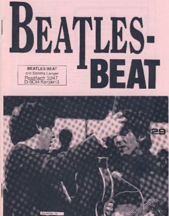 Deutsches Heft BEATLES-BEAT 29