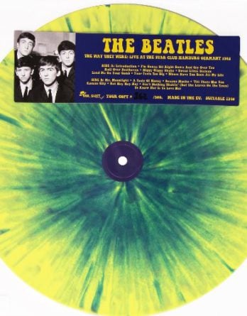 BEATLES: Colour-Vinyl-LP THE WAY HEY WERE STAR-CLUB (1)