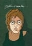 JOHN LENNON: Magnet JOHN LENNON COMIC 2015