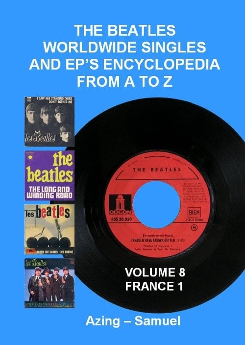 Buch BEATLES WORLDWIDE SINGLES & EP'S VOL. 08 - FRANCE 1