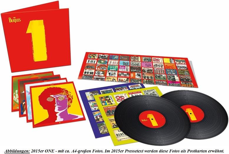 BEATLES: 2015er Doppel-LP ONE von Universal