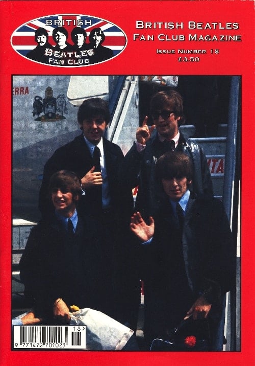 BEATLES-Fanmagazin BRITISH BEATLES FAN CLUB MAGAZINE - ISSUE 18