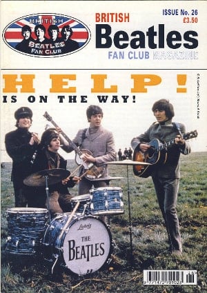 BEATLES-Fanmagazin BRITISH BEATLES FAN CLUB MAGAZINE - ISSUE 26